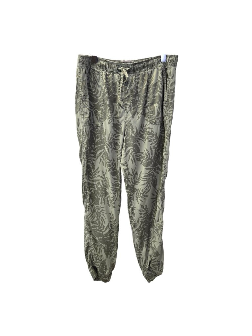 C&C California 100% Lyocell Tropical Print Jogger Pants Size Large